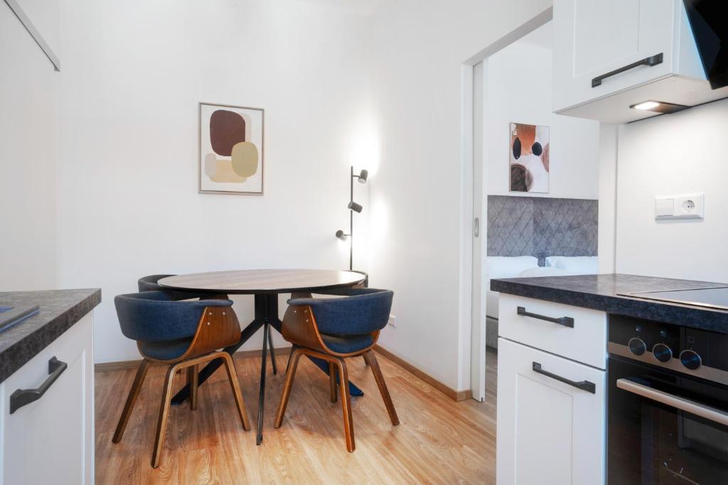 Cucina o angolo cottura di easy flat Villach main plaza