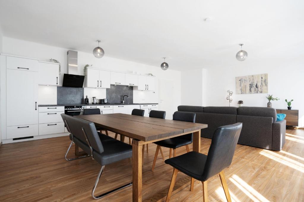Cucina o angolo cottura di easy flat Villach main plaza