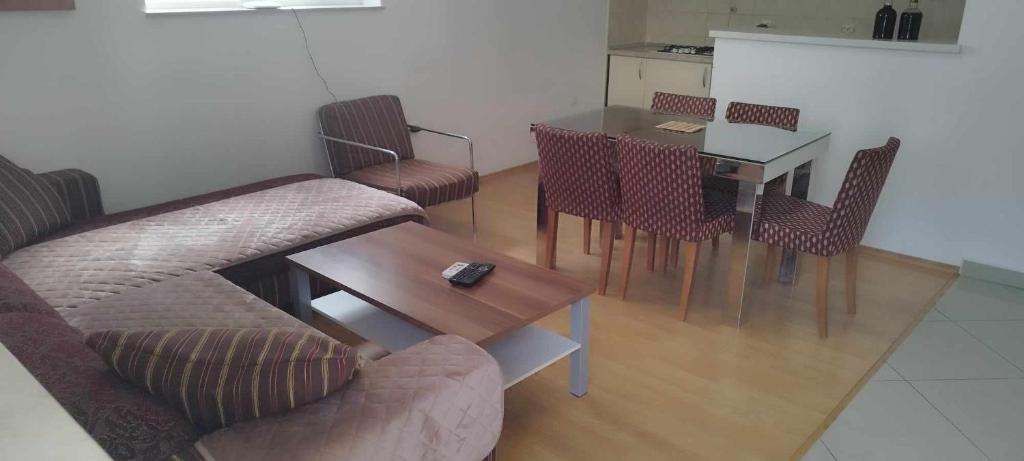 Posezení v ubytování Apartment Štrbić