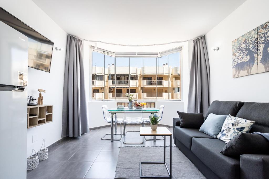 Posezení v ubytování Sur Suites Palmeras 487