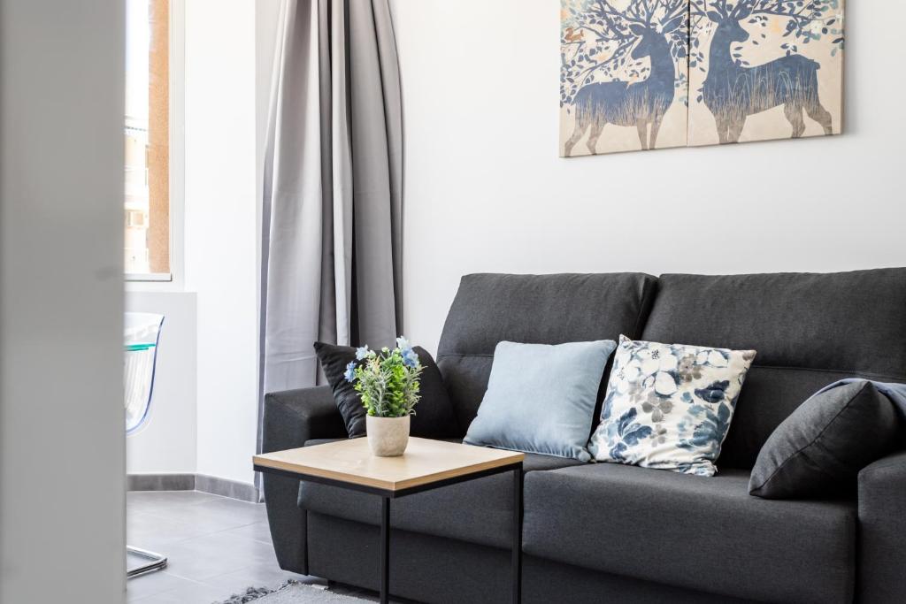 Posezení v ubytování Sur Suites Palmeras 487