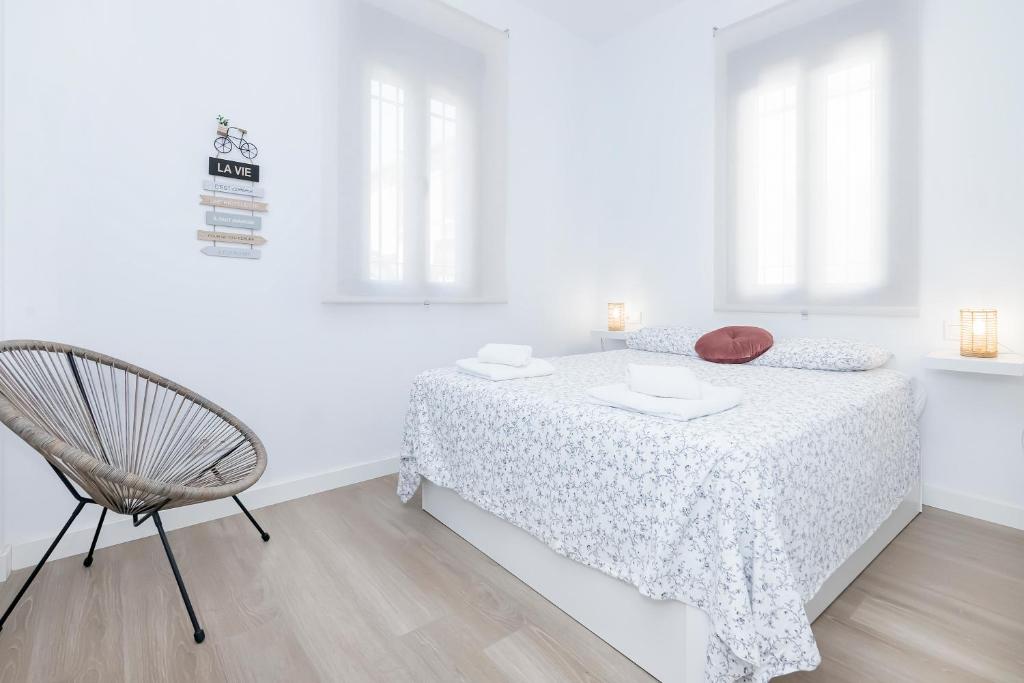Postel nebo postele na pokoji v ubytování BHost - Regina VIII