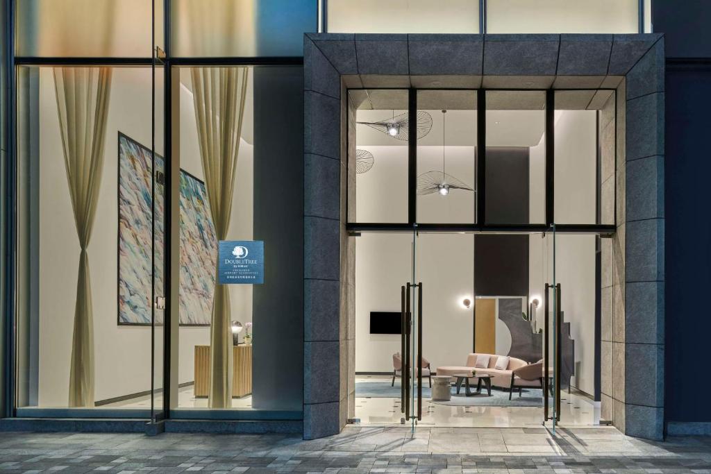 Posezení v ubytování DoubleTree by Hilton Shenzhen Airport Residences