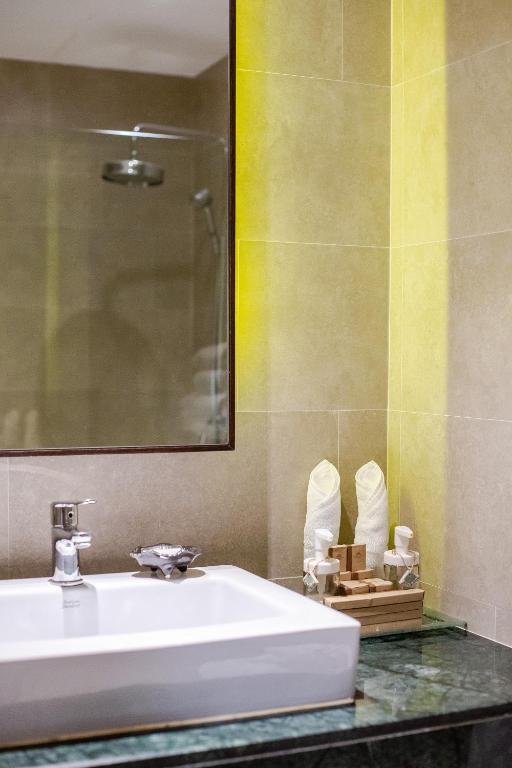 Koupelna v ubytování Maneechan Resort - SHA Extra Plus