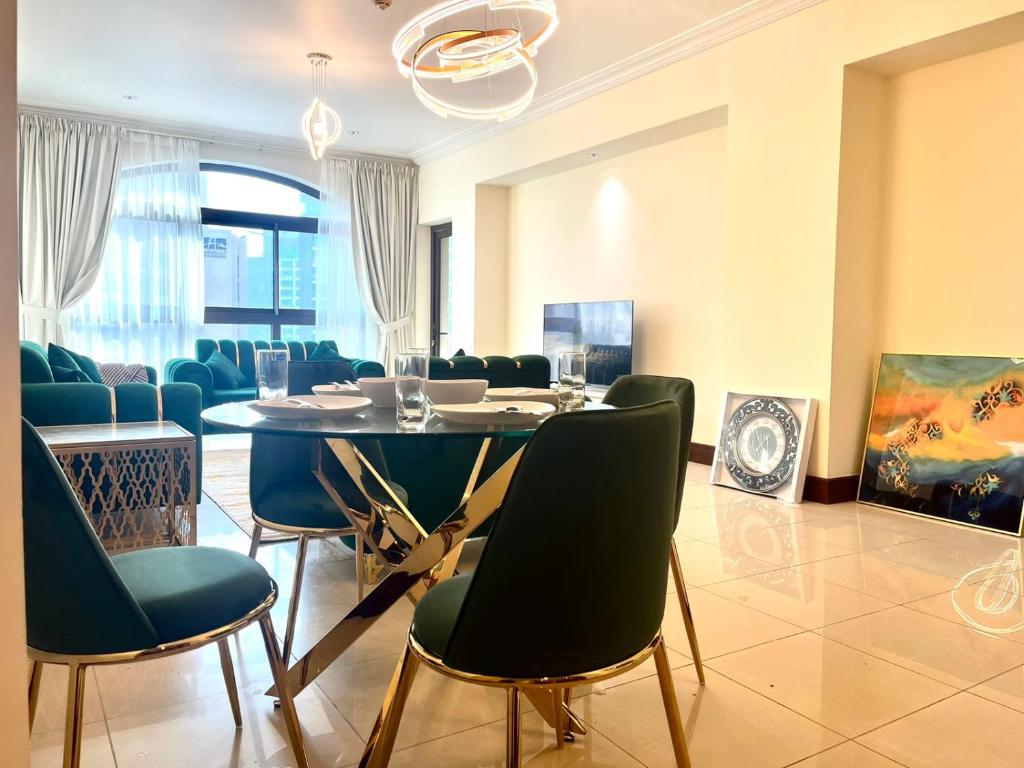 اقامت لوکس 2خوابه Palm Jumeirah در Golden Mile 10