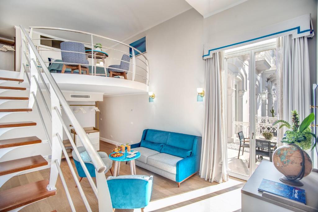 Posezení v ubytování Hotel Mediterraneo