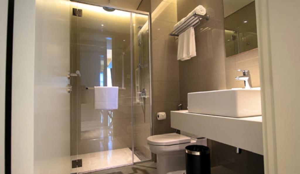 Koupelna v ubytování Tribeca Serviced Hotel by Millennium