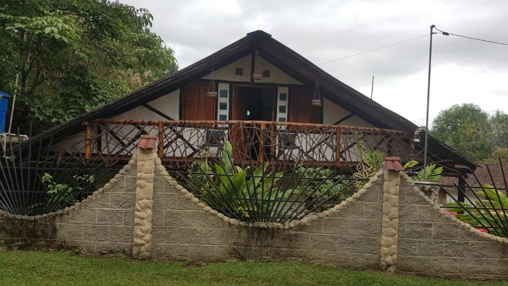 Zahrada ubytování Casa Annunakis
