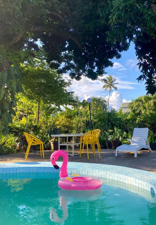 Bazén v ubytování Hotel Santo Vanuatu nebo v jeho okolí