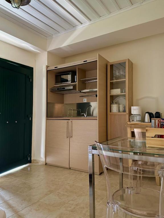 Кухня или мини-кухня в Blueberry Apartments
