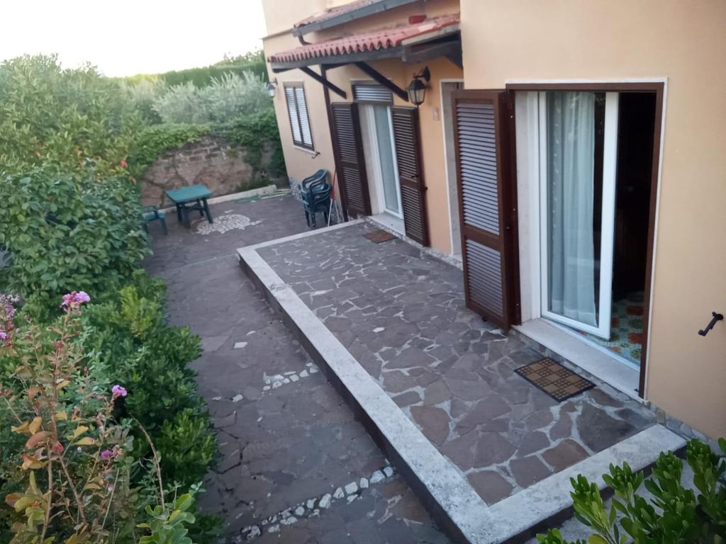 Zahrada ubytování Civita's
