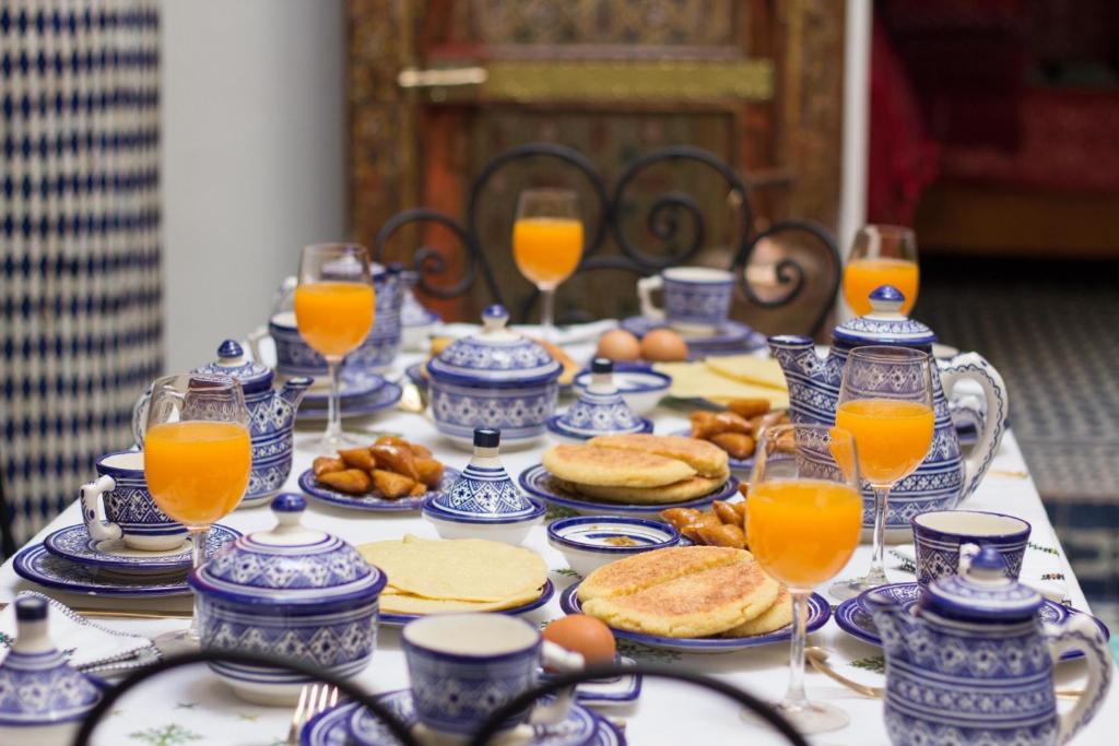 Nourriture dans le riad ou à proximité