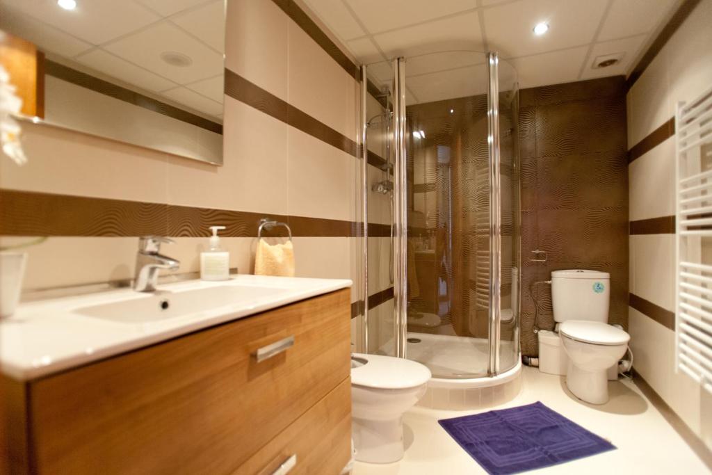 Kúpeľňa v ubytovaní Apartamento Amposta