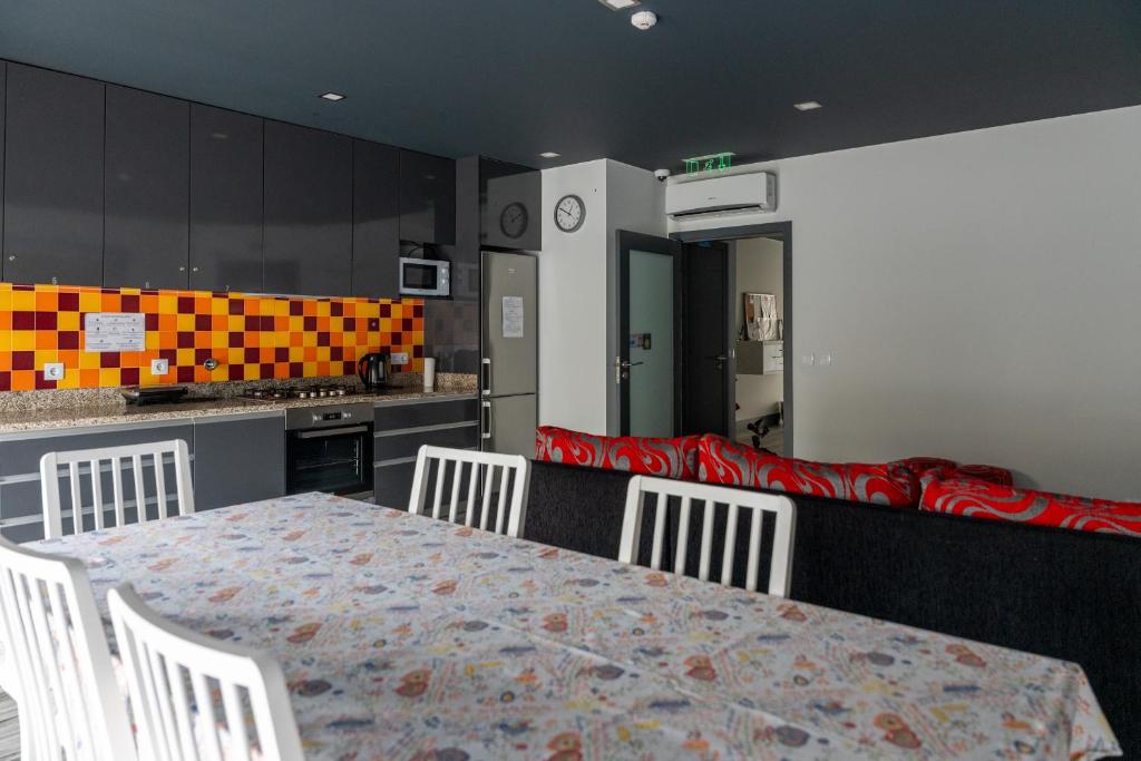 Posezení v ubytování Residencial Kuarenta&Um