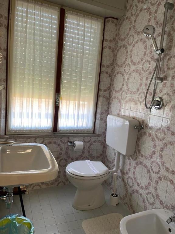 Koupelna v ubytování Hotel Stiefel