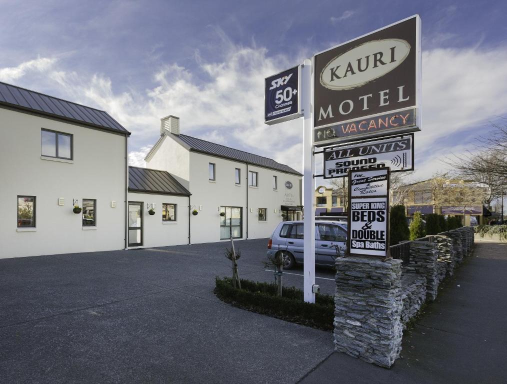 Certifikát, hodnocení, plakát nebo jiný dokument vystavený v ubytování Kauri Motel on Riccarton
