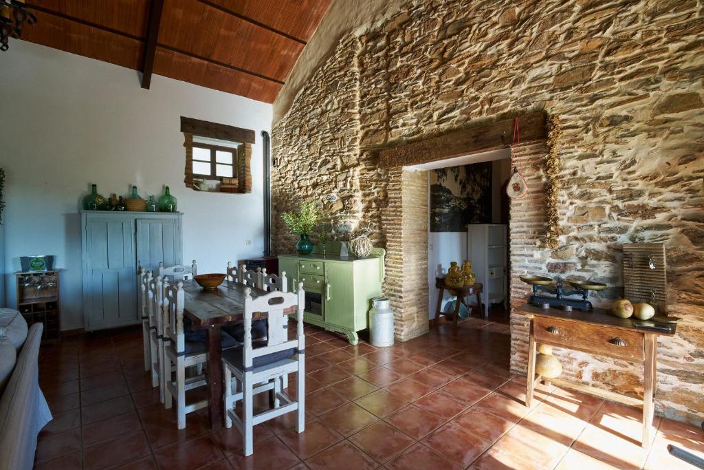 Kuchyň nebo kuchyňský kout v ubytování Villa Botero