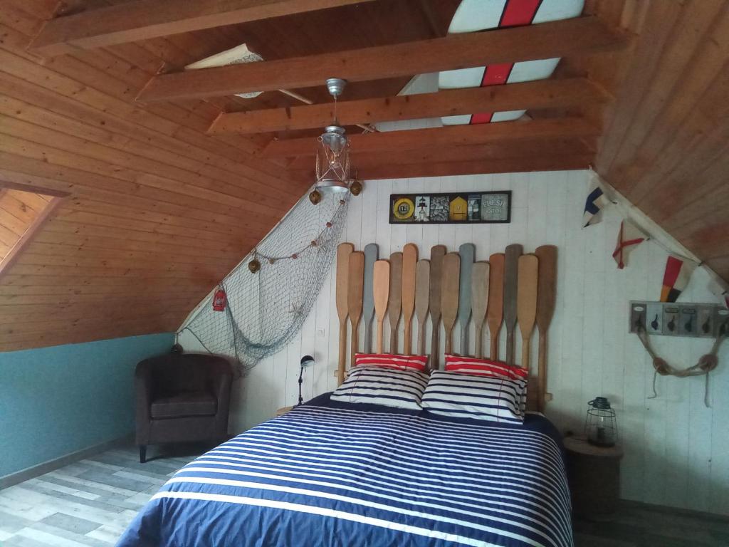 Ty Madelez, Chambres de charme, Gîtes et Spa - Salle Double Ou Jumelle