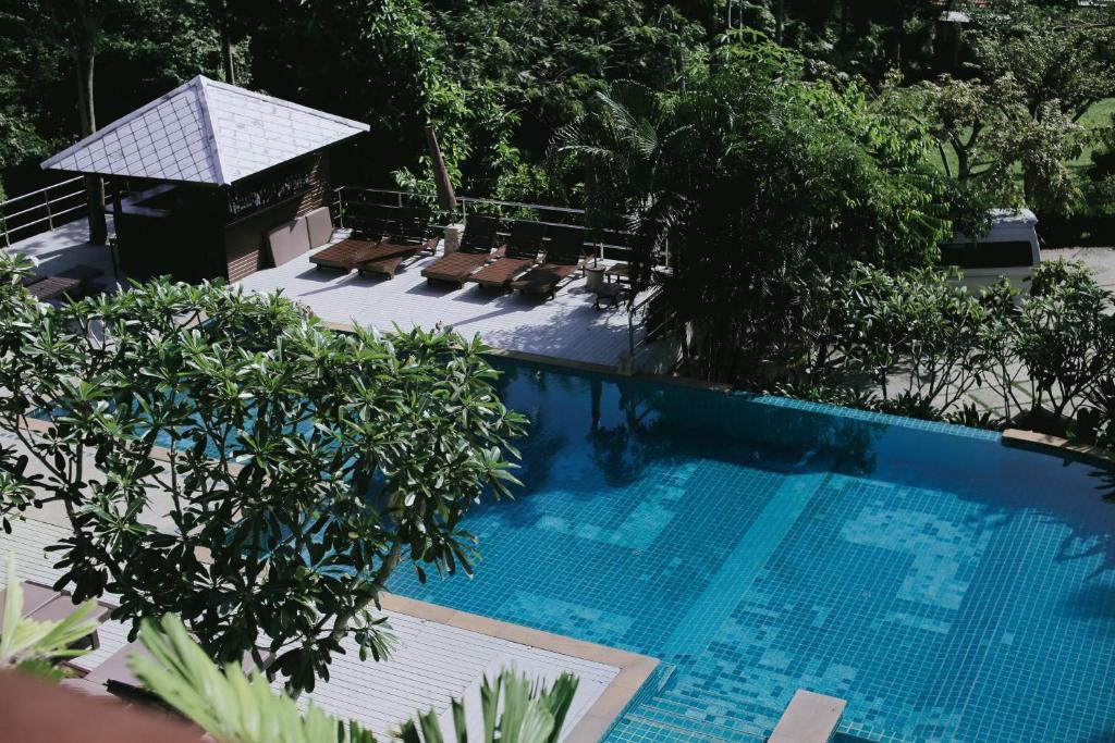 Bazén v ubytování Lamai Buri Resort nebo v jeho okolí
