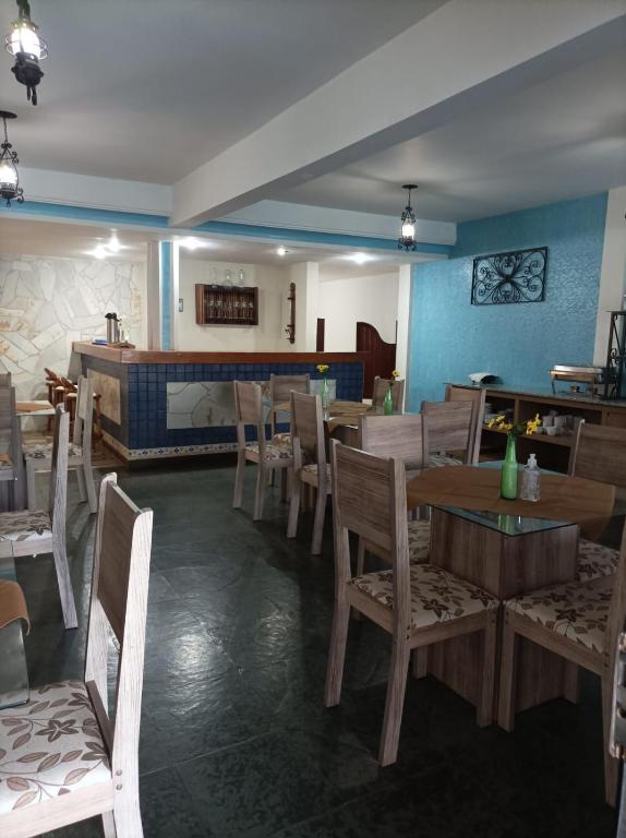 Restaurace v ubytování Pousada A Pérola