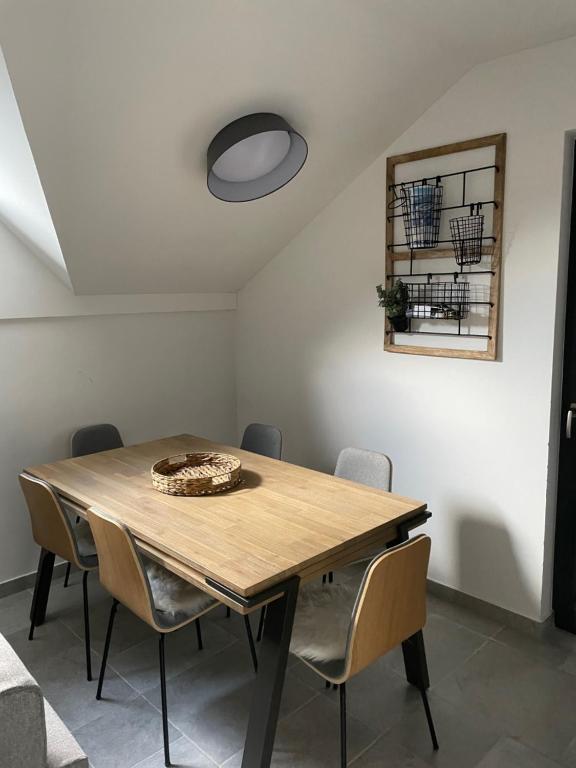 Posezení v ubytování Apartma Med smrekami Golte