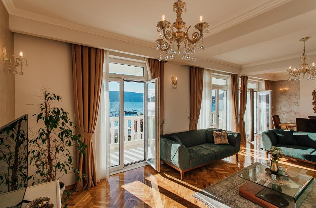 Posezení v ubytování SunnyCoastVilla
