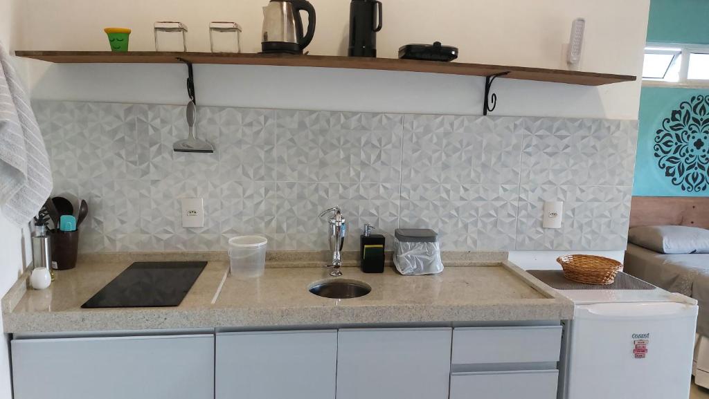 Suitetrails - Aconchegante suíte com cozinha wifi e estacionamento gratuito Estúdio Mar do Campeche