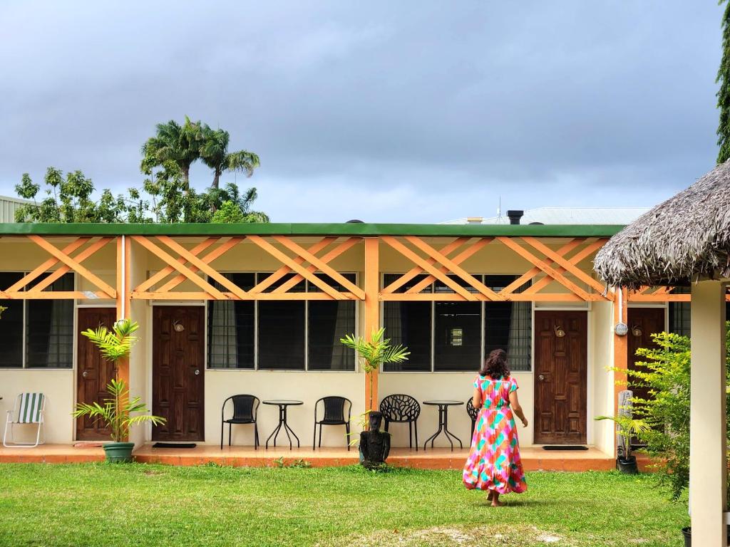 Zahrada ubytování Hotel Santo Vanuatu