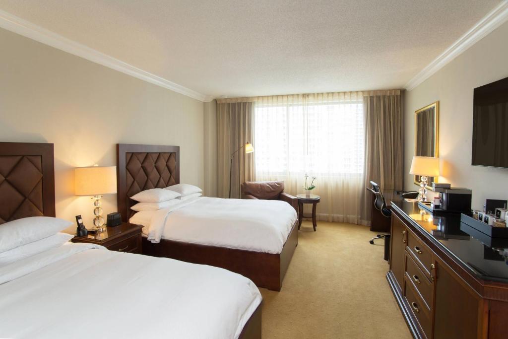 Postel nebo postele na pokoji v ubytování JW Marriott Miami