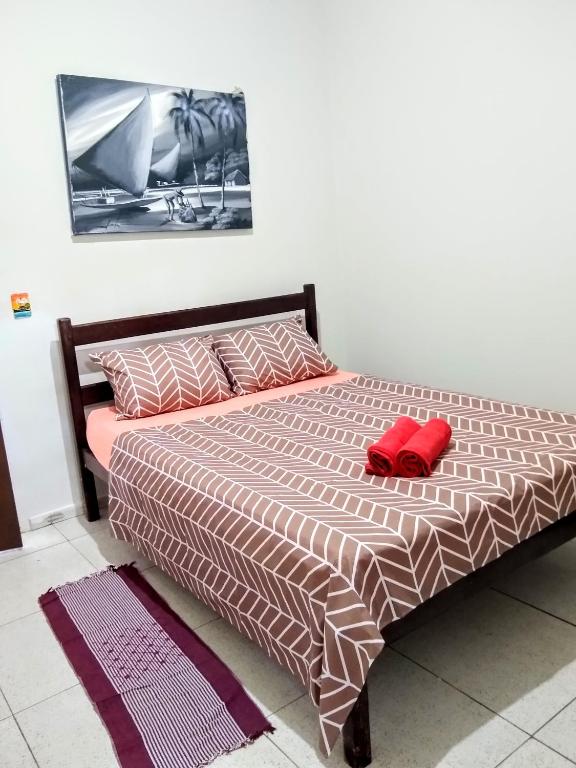 Ліжко або ліжка в номері Villa Harmonia Pipa