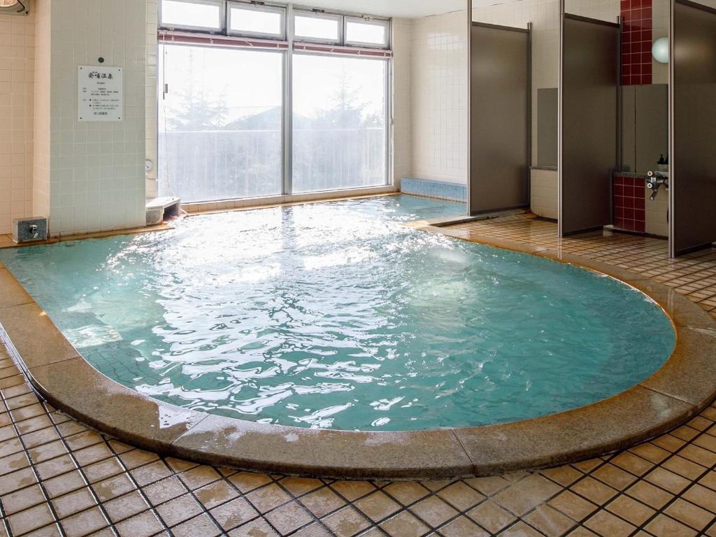 Bazén v ubytování Hotel Iwasuge nebo v jeho okolí