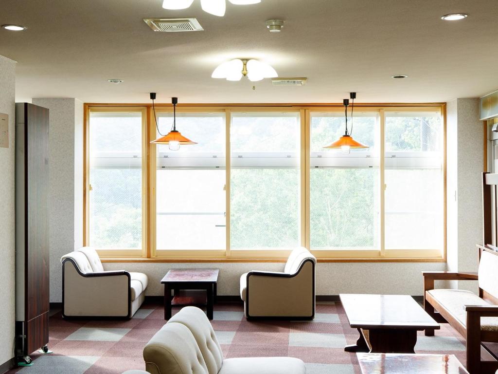 Posezení v ubytování Hotel Iwasuge