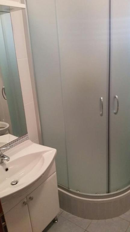Koupelna v ubytování Apartment Brač