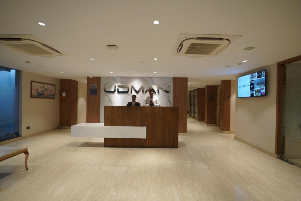 Vstupní hala nebo recepce v ubytování Udman Hotel Gurugram