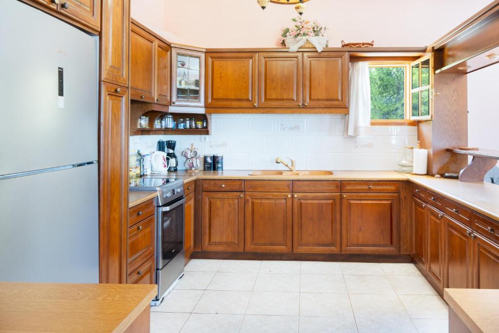 Kuchyňa alebo kuchynka v ubytovaní Villa Sterna