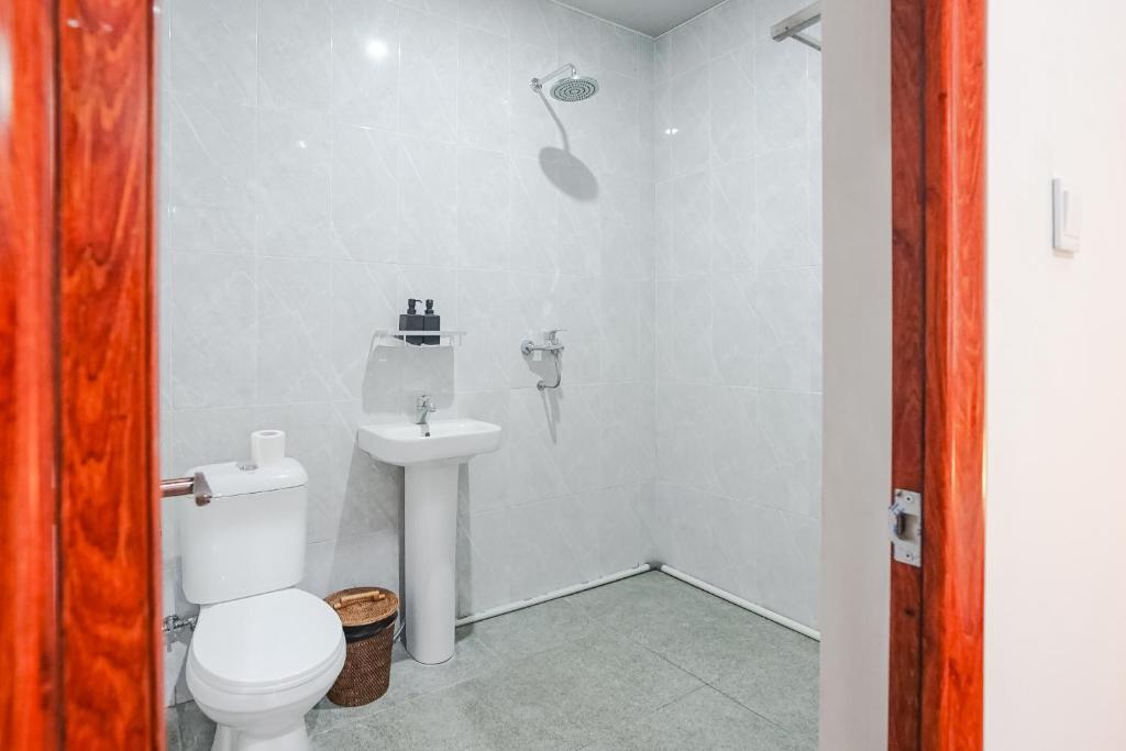Koupelna v ubytování Maisaba Coliving Cempaka