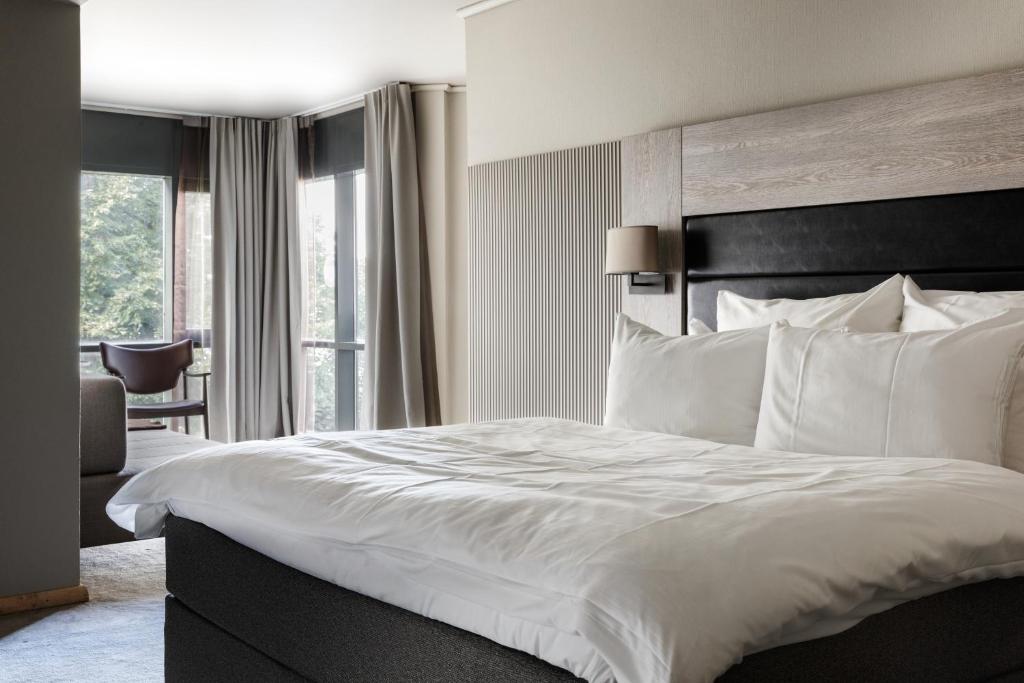 Postel nebo postele na pokoji v ubytování Clarion Hotel Stavanger