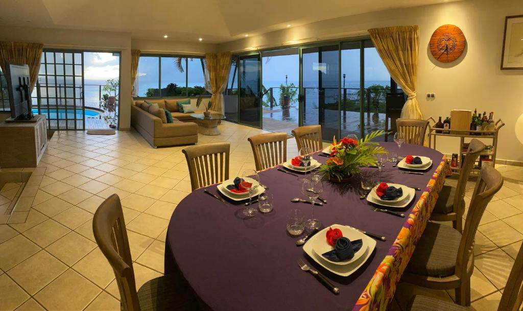 Temanahau Lodge Villa vue océan et Moorea - photo 5 - Tahiti, Polynésie