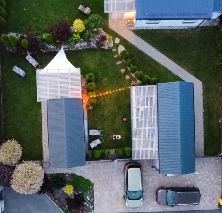Zahrada ubytování Tiny House Lavender