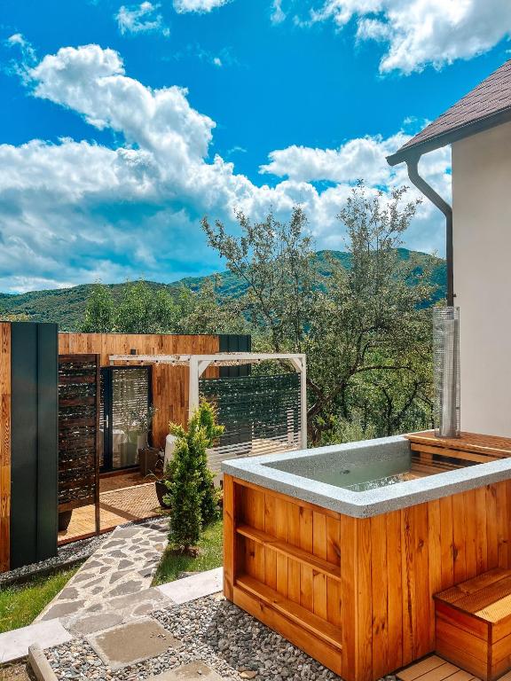 Nespecifikovaný výhled na hory nebo výhled na hory při pohledu z bed and breakfast
