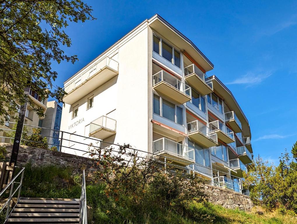 Budova, kde se apartmán nachází