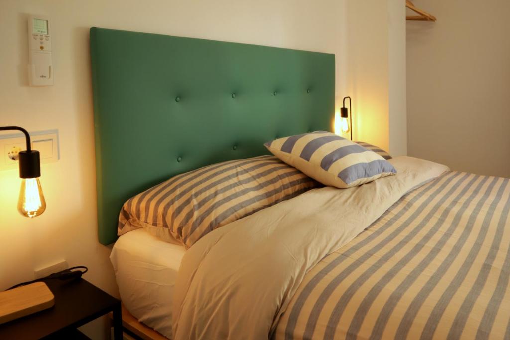 Posteľ alebo postele v izbe v ubytovaní Apartment with two Suites in the Center of Malaga