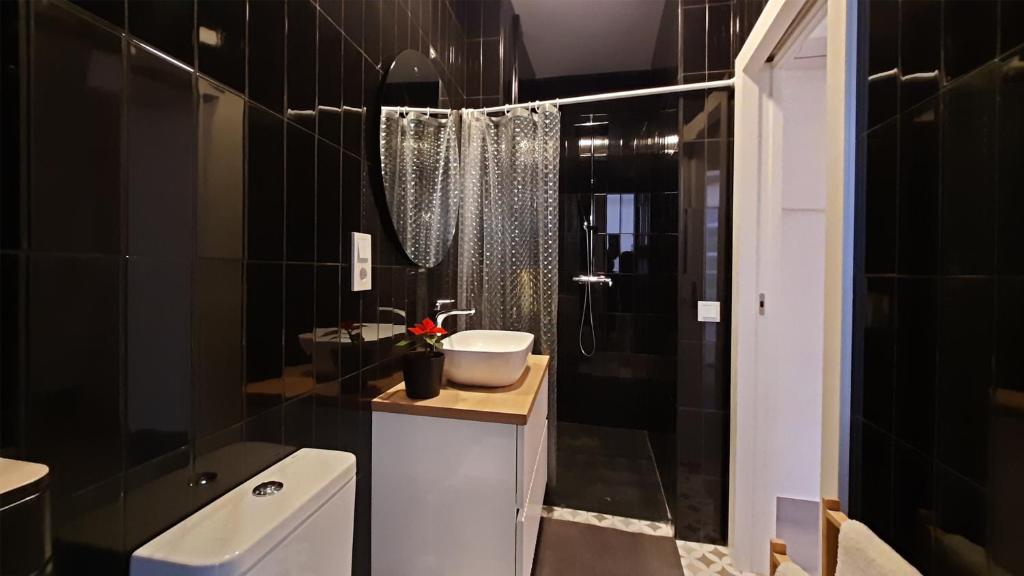 Kúpeľňa v ubytovaní Apartment with two Suites in the Center of Malaga