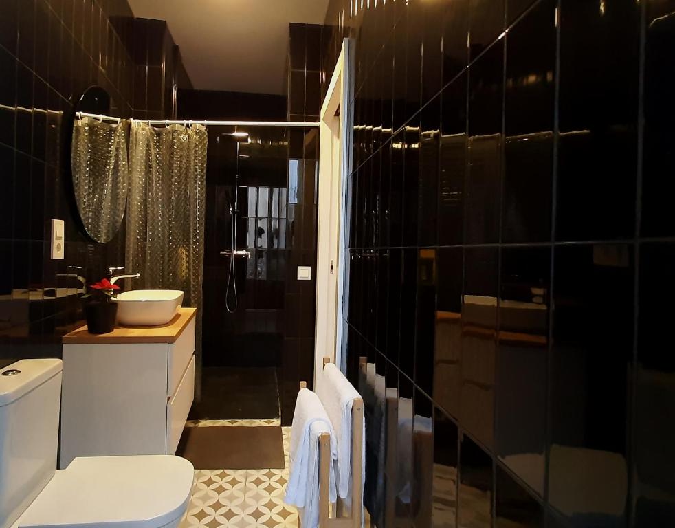 Kúpeľňa v ubytovaní Apartment with two Suites in the Center of Malaga