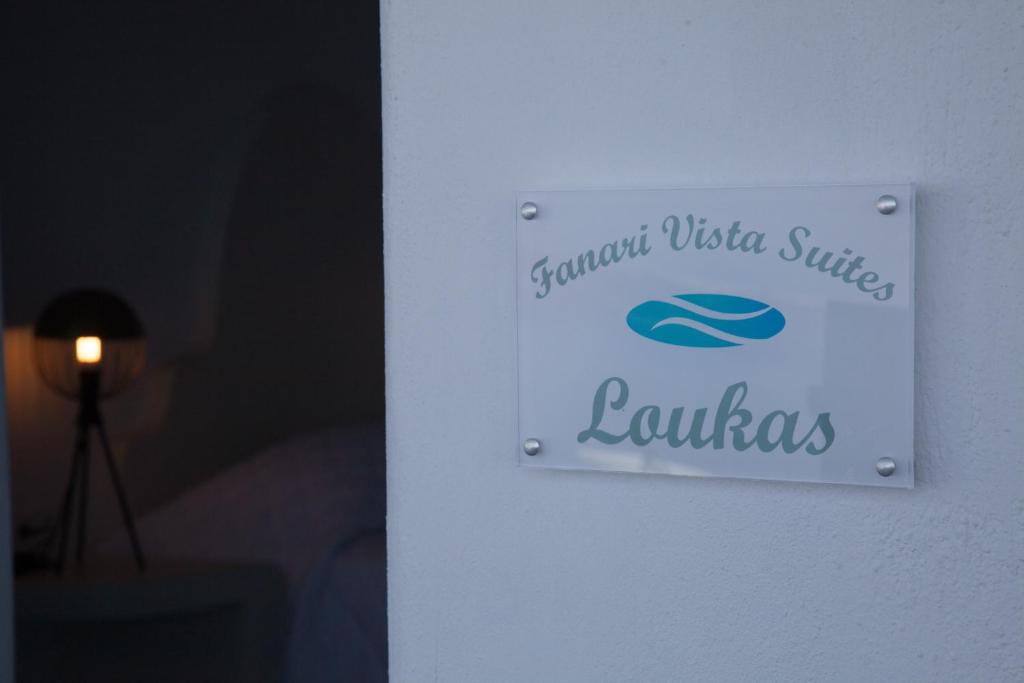 Certyfikat, podpis lub inny dokument wystawiony w obiekcie Fanari Vista Suites