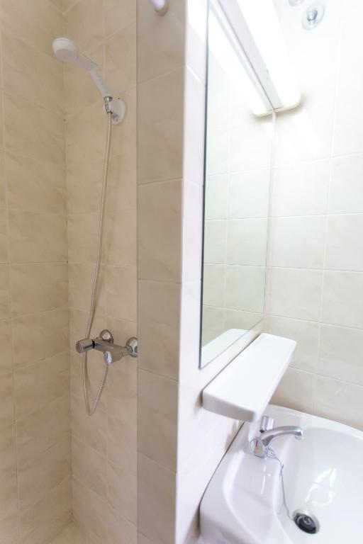 Koupelna v ubytování Hostal Ferrer