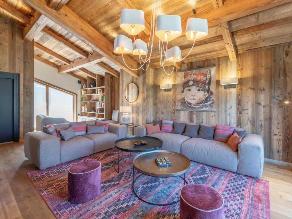 Atpūtas telpa vai bārs naktsmītnē Chalet Courchevel, 6 pièces, 12 personnes - FR-1-568-36