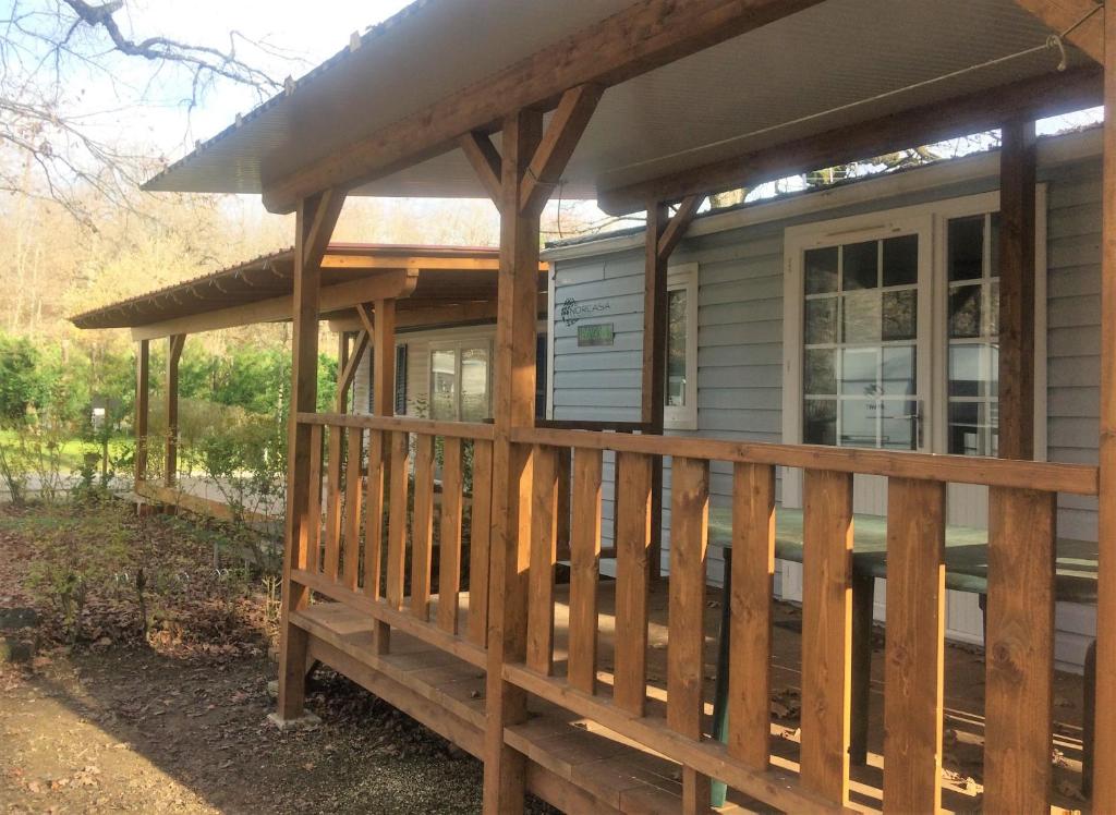 Zahrada ubytování CAMPING ETXARRI
