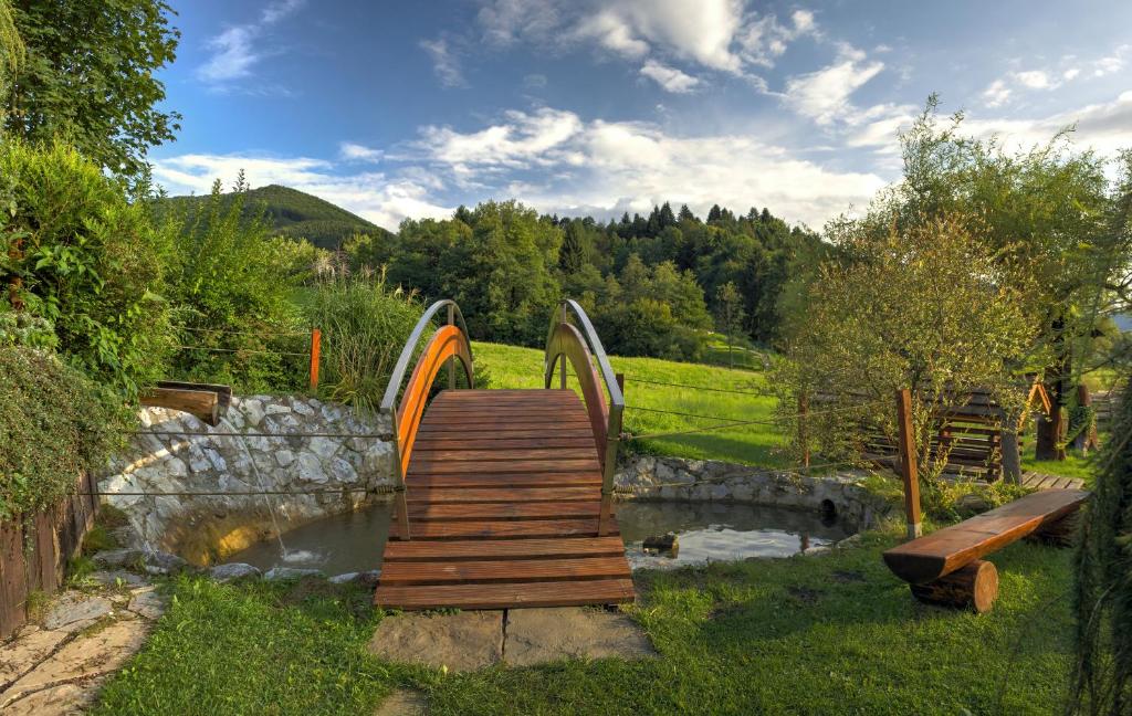 Zahrada ubytování Motel Skalka