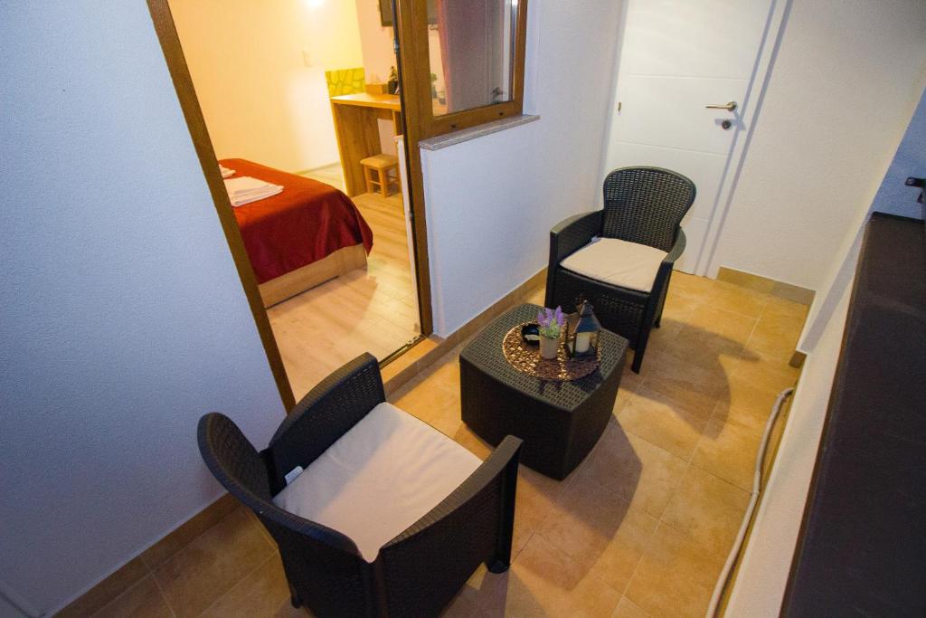 Postel nebo postele na pokoji v ubytování Villa Deny Mostar - with free parking